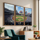 New York Mets Baseball Team Print - Citi Field Stadium Wall