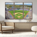 Citi Field Wall Art Print | 3-Panel New York Mets Baseball