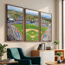 Citi Field Wall Art Print | 3-Panel New York Mets Baseball