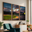 Fenway Park Wall Art Canvas Print | Large Baseball Stadium