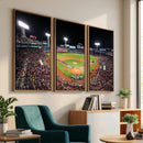 Fenway Park Wall Art Canvas Print | Large Baseball Stadium