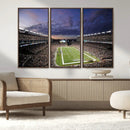 New England Patriots Football Team Print - Foxborough by MyGreatCanvas | Canvas Wall Art Prints | Photo Prints & Wall Decor