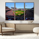 Cincinnati Reds Baseball Canvas Print - American Ball