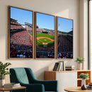 Cincinnati Reds Baseball Canvas Print - American Ball