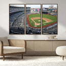 New York Yankees Baseball Team Print - Yankee Stadium Wall