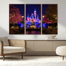 Castle Large Wall Art Disney Magic Kingdom Kids Room Decor -