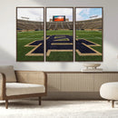 Football Stadium Wall Art – Framed Sports Field Canvas by MyGreatCanvas | Canvas Wall Art Prints | Photo Prints & Wall Decor