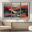 Yayoi Kusama Wall Art – Framed Japanese Abstract Art Print,