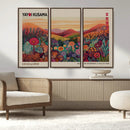 Framed Yayoi Kusama 1986 Wall Art Print – Japanese Wall Art