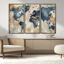 World Map Canvas Print – Framed Wall Art for Couples, by MyGreatCanvas | Canvas Wall Art Prints | Photo Prints & Wall Decor