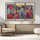 Yayoi Kusama Wall Art Canvas Print, Abstract Art, Large