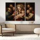 Religious Canvas Wall Art Print - Madonna and Child with by MyGreatCanvas | Canvas Wall Art Prints | Photo Prints & Wall Decor