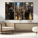 Jazz Canvas Wall Art Print – Abstract African American Music by MyGreatCanvas | Canvas Wall Art Prints | Photo Prints & Wall Decor