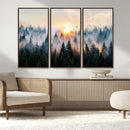 Abstract Forest Wall Art - Serene Nature Canvas Print with by MyGreatCanvas | Canvas Wall Art Prints | Photo Prints & Wall Decor
