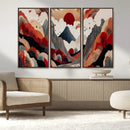 Abstract Mountain Wall Art Canvas Print – Vibrant Stylized by MyGreatCanvas | Canvas Wall Art Prints | Photo Prints & Wall Decor