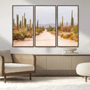Desert Cactus Wall Art – Framed Southwestern Canvas Artwork, by MyGreatCanvas | Canvas Wall Art Prints | Photo Prints & Wall Decor