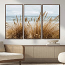 Beach Grass Wall Art – Framed Coastal Dunes Canvas Artwork, by MyGreatCanvas | Canvas Wall Art Prints | Photo Prints & Wall Decor