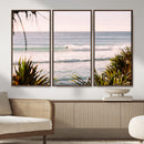 Ocean Surfer Wall Art Canvas Print – Framed Coastal Surf Art by MyGreatCanvas | Canvas Wall Art Prints | Photo Prints & Wall Decor