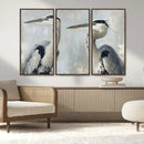 Bird Canvas Decor Wall Art Canvas Print – Framed Coastal
