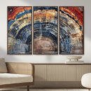 Tree Rings Wall Art Canvas Print – Framed Wood Art Picture by MyGreatCanvas | Canvas Wall Art Prints | Photo Prints & Wall Decor
