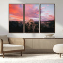 Half Dome Wall Art Canvas Print – Framed Yosemite National