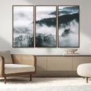 Foggy Forest Landscape Wall Art Canvas Print – Misty by MyGreatCanvas | Canvas Wall Art Prints | Photo Prints & Wall Decor