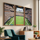 Chicago Bears Soldiers Field Wall Art Canvas Print – Framed