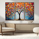 Vibrant Tree of Life Canvas Wall Art – Colorful Abstract by MyGreatCanvas | Canvas Wall Art Prints | Photo Prints & Wall Decor
