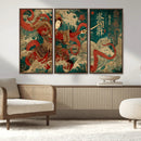 Tsukioka Yoshitoshi Samurai Wall Art – Japanese Katana by MyGreatCanvas | Canvas Wall Art Prints | Photo Prints & Wall Decor