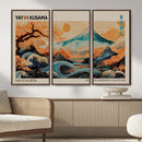 Yayoi Kusama Inspired Japanese Landscape Wall Art Canvas by MyGreatCanvas | Canvas Wall Art Prints | Photo Prints & Wall Decor