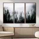 Foggy Forest Wall Art Canvas Print – Mountain Woodland by MyGreatCanvas | Canvas Wall Art Prints | Photo Prints & Wall Decor