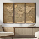 World Map Canvas Print – Framed Travel Map Wall Art for by MyGreatCanvas | Canvas Wall Art Prints | Photo Prints & Wall Decor