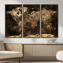World Map Canvas Print, Modern Decorative Framed Map Artwork by MyGreatCanvas | Canvas Wall Art Prints | Photo Prints & Wall Decor