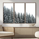 Misty Mountain Forest Canvas Print, Foggy Pine Trees Nature by MyGreatCanvas | Canvas Wall Art Prints | Photo Prints & Wall Decor