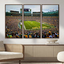 Green Bay Packers Stadium Wall Art Canvas Print, Lambeau by MyGreatCanvas | Canvas Wall Art Prints | Photo Prints & Wall Decor