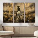 Cowgirl Wall Art Canvas Print, Western Horse Rider Wall Art, by MyGreatCanvas | Canvas Wall Art Prints | Photo Prints & Wall Decor