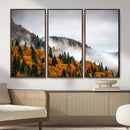 Autumn Forest Wall Art Canvas Print, Foggy Mountain by MyGreatCanvas | Canvas Wall Art Prints | Photo Prints & Wall Decor