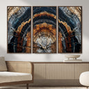 Abstract Wood Grain Canvas Print, Tree Ring Pattern Wall by MyGreatCanvas | Canvas Wall Art Prints | Photo Prints & Wall Decor