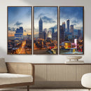 Atlanta Skyline Wall Art Canvas Print, Atlanta Downtown by MyGreatCanvas | Canvas Wall Art Prints | Photo Prints & Wall Decor