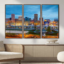 Baltimore Skyline Wall Art Canvas Print, Baltimore Downtown by MyGreatCanvas | Canvas Wall Art Prints | Photo Prints & Wall Decor