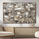 Texas Longhorn Cow Farmhouse Animals Wall Art Canvas Print - by MyGreatCanvas | Canvas Wall Art Prints | Photo Prints & Wall Decor
