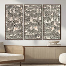 Abstract Zebra Wall Art Canvas Print for Farmhouse Decor by MyGreatCanvas | Canvas Wall Art Prints | Photo Prints & Wall Decor