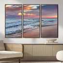 Ocean Sunset Wall Art Canvas Print – Coastal Beach by MyGreatCanvas | Canvas Wall Art Prints | Photo Prints & Wall Decor