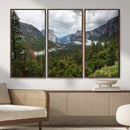 Yosemite Valley Wall Art Canvas Print – Misty Mountain by MyGreatCanvas | Canvas Wall Art Prints | Photo Prints & Wall Decor