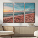 Pastel Beach Wall Art Canvas Print – Soft Coastal by MyGreatCanvas | Canvas Wall Art Prints | Photo Prints & Wall Decor