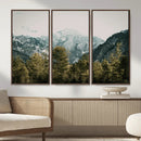 Mountain Forest Wall Art Canvas Print, Alpine Landscape by MyGreatCanvas | Canvas Wall Art Prints | Photo Prints & Wall Decor