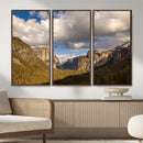 Yosemite Valley River Landscape Wall Art Canvas Print, by MyGreatCanvas | Canvas Wall Art Prints | Photo Prints & Wall Decor