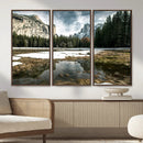 Yosemite Valley Mountain Wall Art Canvas Print, Granite by MyGreatCanvas | Canvas Wall Art Prints | Photo Prints & Wall Decor