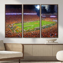 Clemson Football Stadium Wall Art Canvas Print, College by MyGreatCanvas | Canvas Wall Art Prints | Photo Prints & Wall Decor