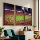Clemson Football Stadium Wall Art Canvas Print, College